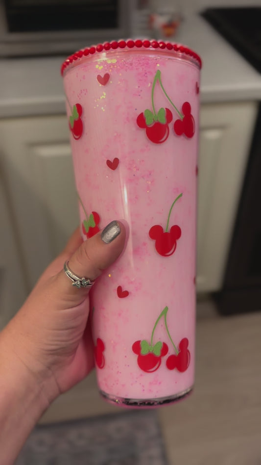 Cherry Pink Tumbler